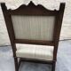 Set of 2 family armchairs, in walnut, in classic style. Late 17th century.