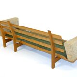 Oak ge-236 sofa, Hans J. Wegner, Getama, 1960