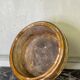 Deep onyx and bronze beaded bowl circa 1900