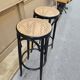 Paire de tabourets de bar bistrot