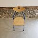 Chaise d'écolier 1980 1990 Design moderniste