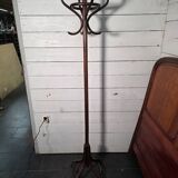 Perroquet ancien en bois courbé