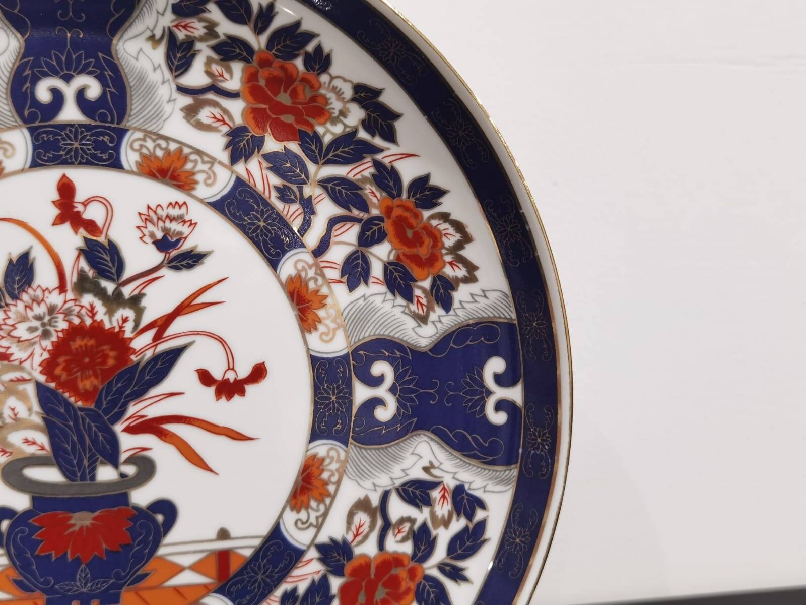 Japanese Porcelain Plate with gilding