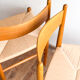 Ensemble de 6 chaises CH36 de Hans J. Wegner en chêne, corde danoise