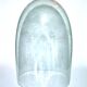 Old globe in blown glass - large oval bell - cabinet of curiosity 36cm