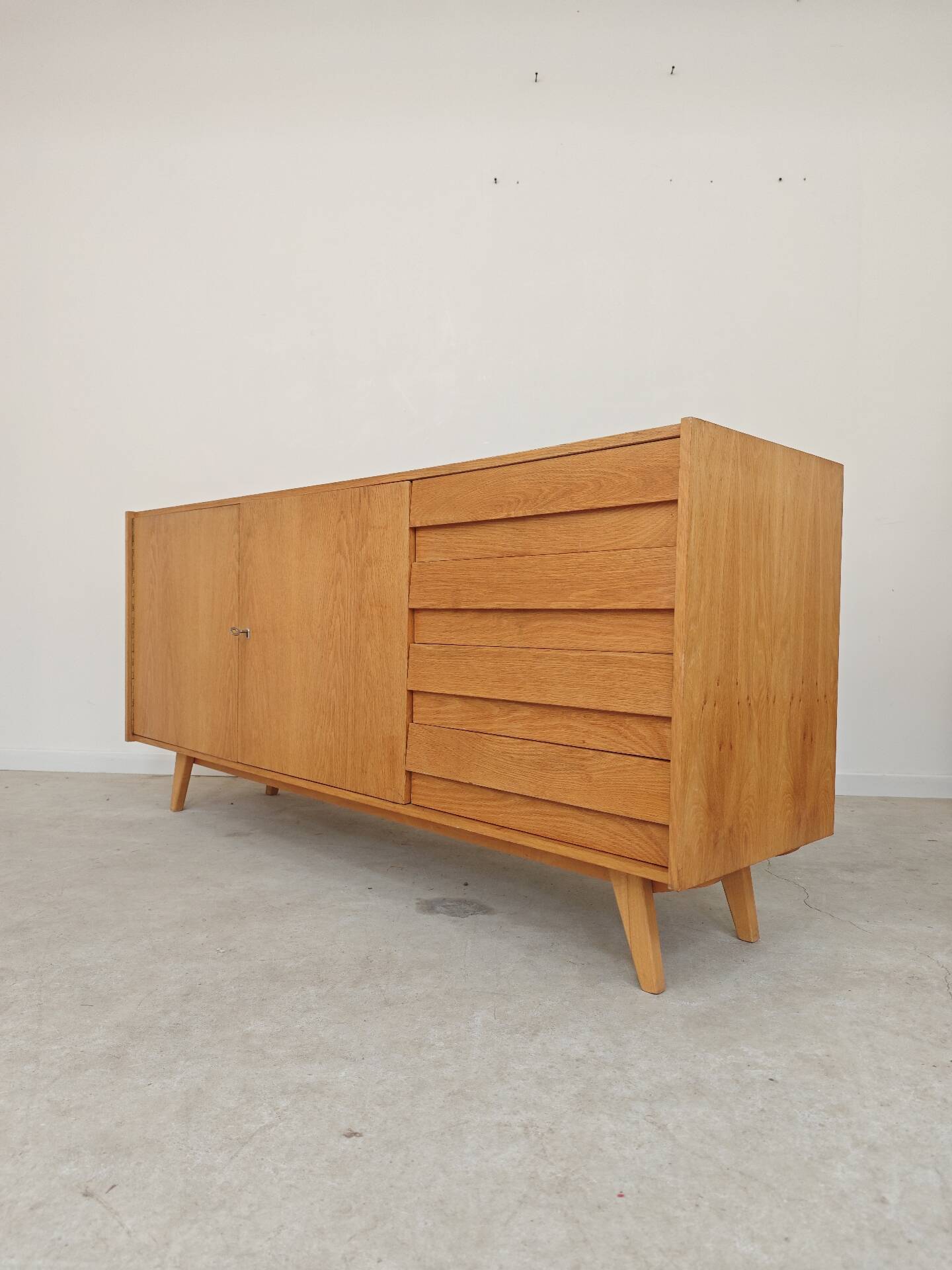 Enfilade U460 light wood by Jiri Jiroutek for Interier Praha 1960