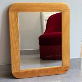 Pine mirror from the 1970s