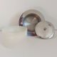 Designer stainless steel ice bucket