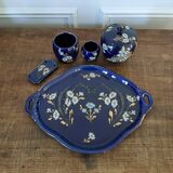Tray set and its earthenware pots