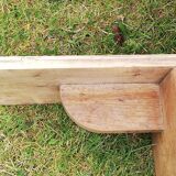 Large model oak farmhouse bench