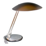 Aluminor, Desk lamp, black and chrome, Modern Space Age, 1970s