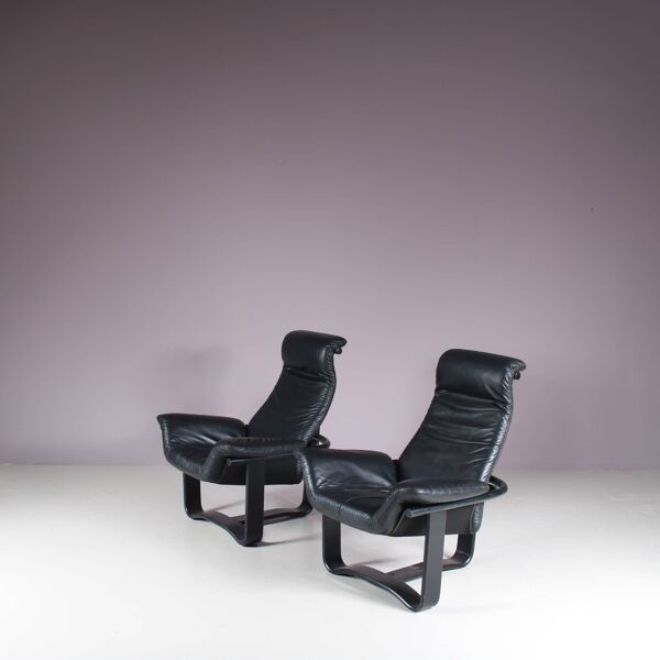 Chaise « Manta » des années 1970 par Ingmar Relling pour Westnofa, Allemagne