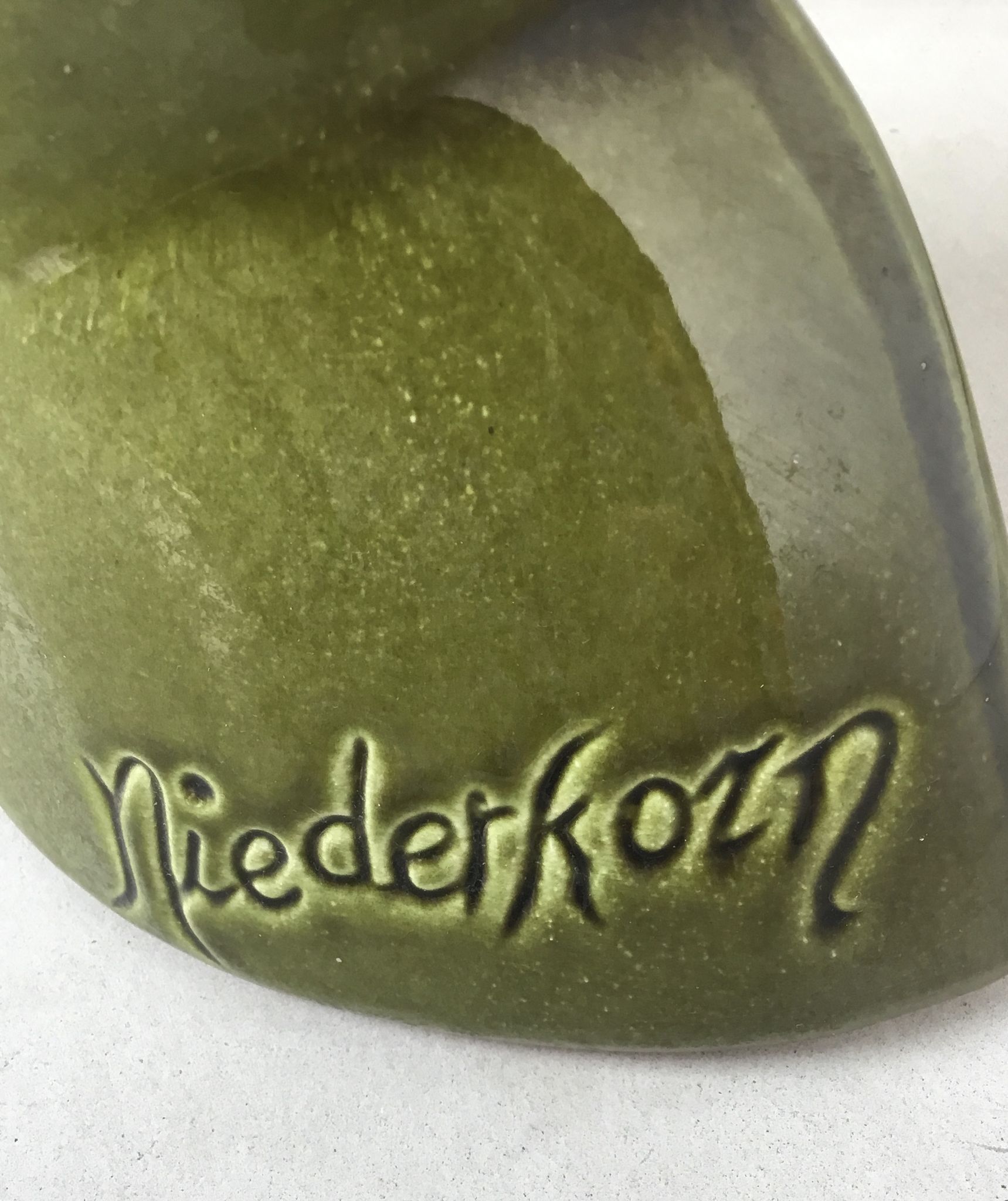 Cubist vase niederkorn,woman's head,  limited edition 1920