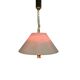 Suspension, B + M Leuchten - style Hollywood Regency - RFA - laiton - acier - années 80