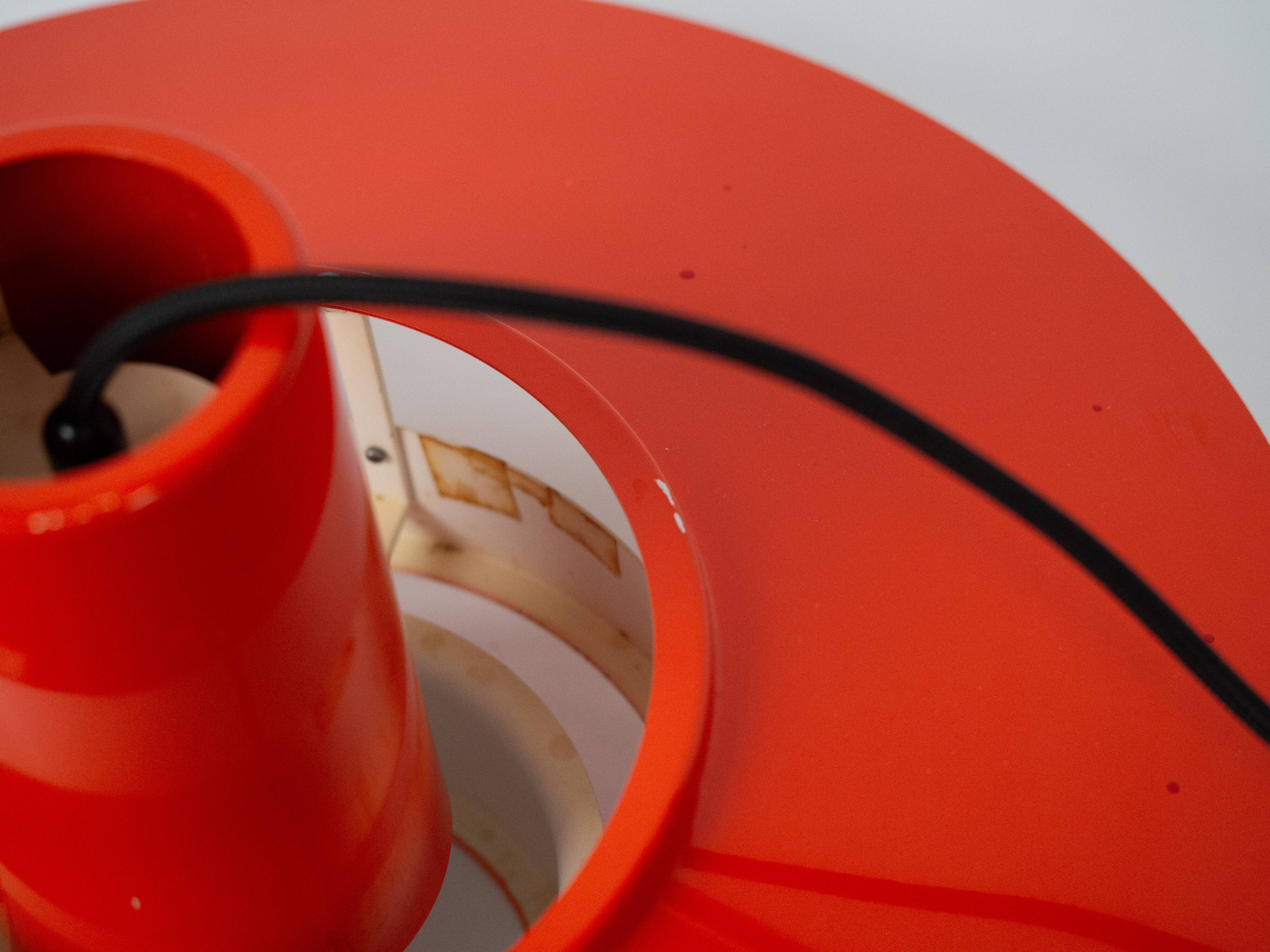 Lampe suspendue vintage danoise Falcon par Andreas Hansen, Fog og Morup, 1969