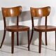 Chaises en bois courbé de style rétro (vers 1950). Ensemble de 2 pièces #3