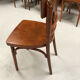 Serie de 10 chaises bistrot bois courbé