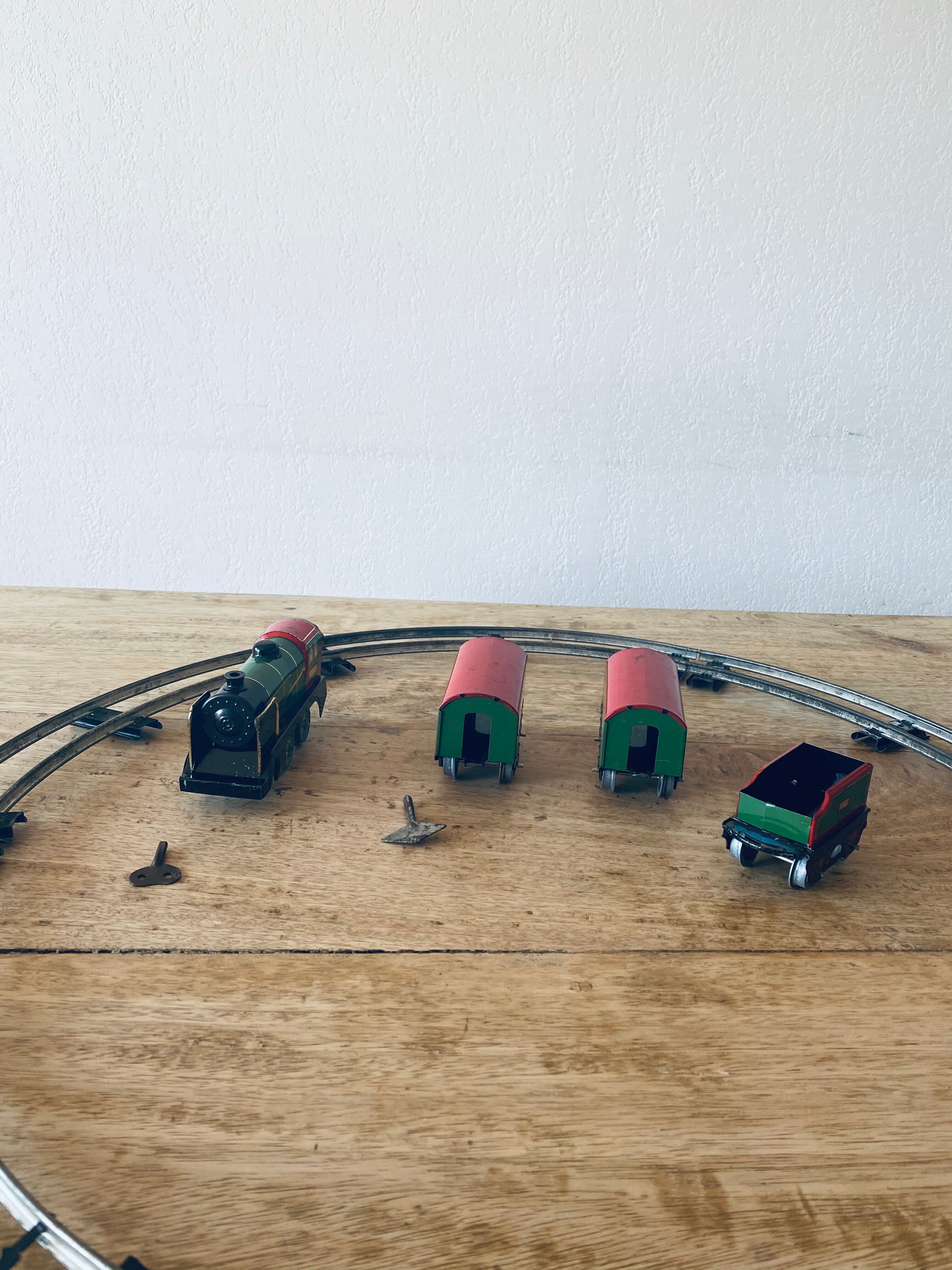 Metal Meccano Hornby Train of the 1940s