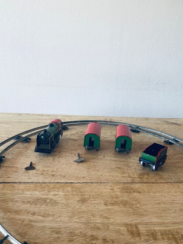 Train Meccano Hornby en métal des années 40