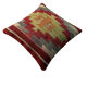 Vintage turkish kilim cushion cover 40 x 40 cm