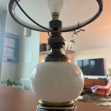 White porcelain lamp