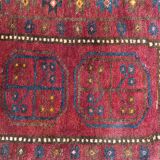 Handmade vintage Afghan Baluch rug 63cm x 109cm 1950s - 1С1169