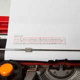 Typewriter Olivetti Valentine 1970