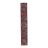 Vintage Turkish hallway rug 63x370 cm
