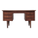 1960s, Danish teak wood desk, drawers.