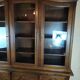 Solid wood library showcase