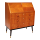 Secrétaire en teck scandinave
