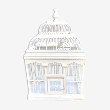 Decorative wooden cage