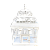 Decorative wooden cage