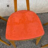 4 Luterma banana bistro chairs