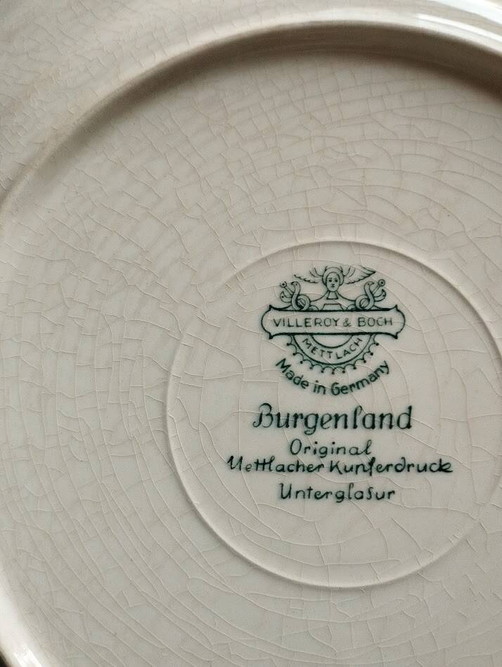 Villeroy & Boch "Burgenland" Flat Plates – Vintage Collection