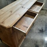 Rustic solid pine buffet