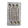 6 golden teaspoons/tea spoons