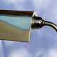 Lampadaire de lecture en laiton