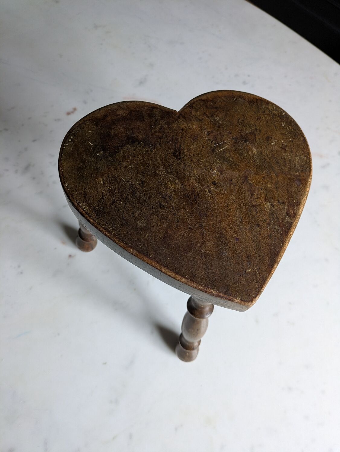 Brutalist tripod stools