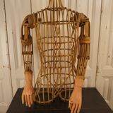 Artisan Rattan Mannequin Bust