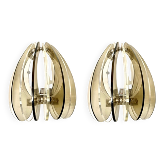 Veca pair of sconces, 1970