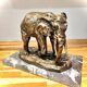 BRONZE ELEPHANT STATUE MILO