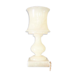 Alabaster library lamp