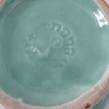 Vintage Faceted Farmhouse Bowl Duo