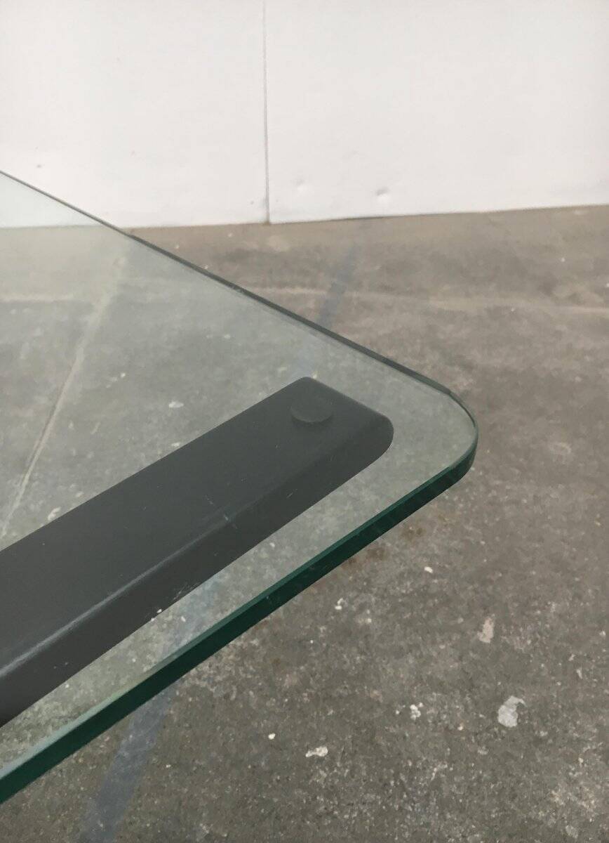 Mid-century Norwegian Siesta glass side table by Ingmar Relling for Westnofa.