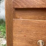 Vintage chest of drawers compass feet
