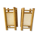 Pair of bamboo lamps