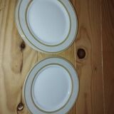 set of antique porcelain tableware from Austria – gilding –
