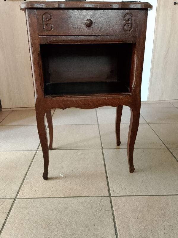 Old bedside table