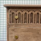 Oak bedside table (refurbished)